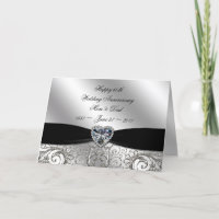 Carte de vœux pour les 60 ans de mariage