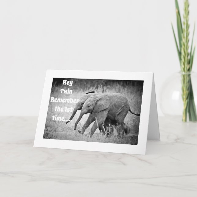 Carte de voeux pour les **70 ans** de mon ***jumea (Devant)