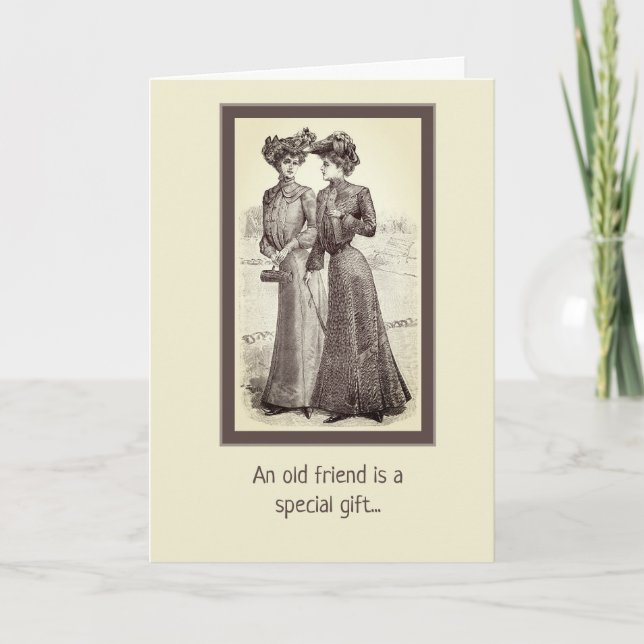 Carte de voeux pour les anciens amis spéciaux (Devant)