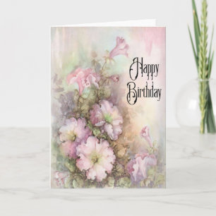 Carte de voeux pour les anniversaires