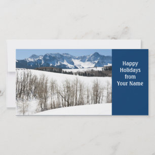 Carte de vœux pour les fêtes