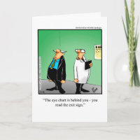 Carte de voeux pour l'Humour de carnets d'oeil amu