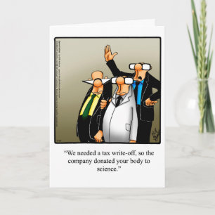 Carte de voeux pour l'Humour de retraite "Spectacl