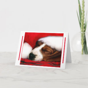 Carte de voeux pour marionnettes de Noël -