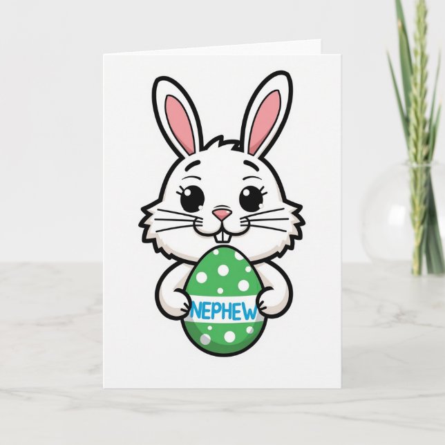Carte de vœux pour neveu heureux (Devant)