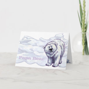Carte de voeux pour ours papar