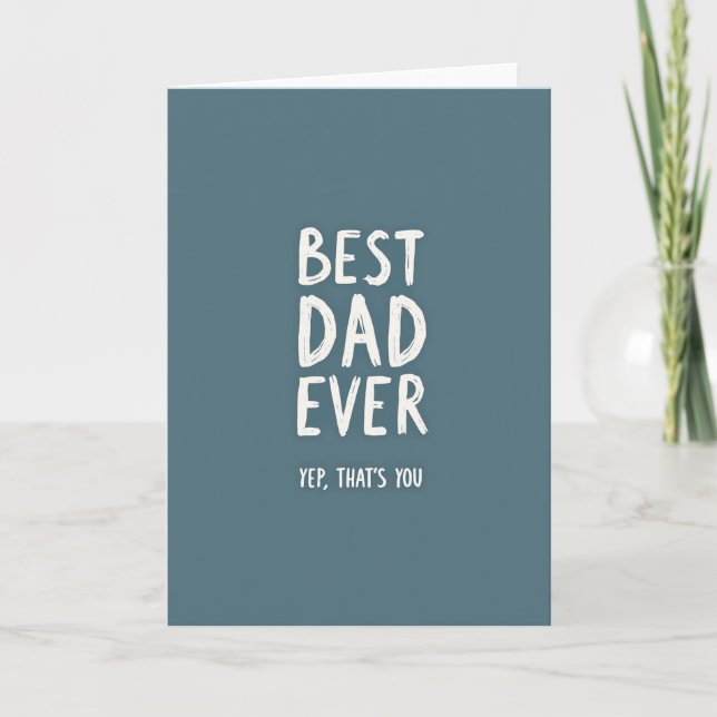 Carte de vœux pour un papa génial (Devant)