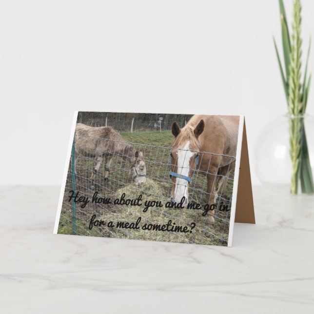 Carte de voeux pour une date. (Devant)