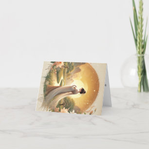 Carte de vœux prénom féminin chinois Liu.