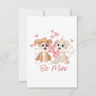 Carte de voeux Puppy Love