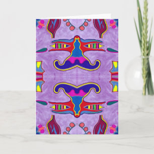 Carte de voeux Purple Dragon