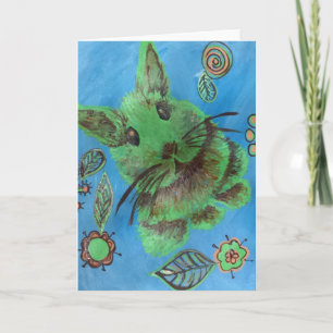 Carte de voeux Rabbit