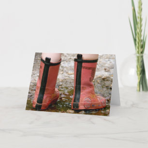 Carte de voeux Rainy Day