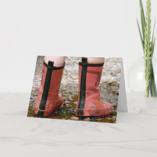 Carte de voeux Rainy Day (Devant)