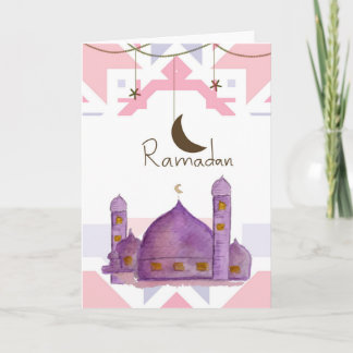Carte de vœux Ramadan