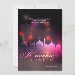 Carte de voeux Ramadan Kareem