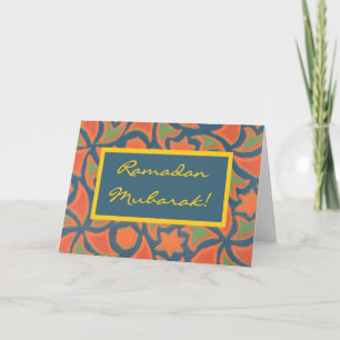 Carte de vœux Ramadan Moubarak