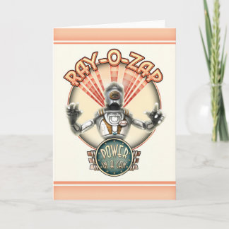 Carte de voeux Ray-O-Zap