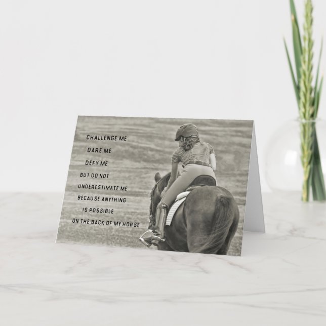 Carte de voeux RÉCOMPENSE SILENCIEUSE (Devant)