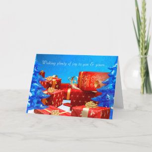 Carte de voeux Red Gifts