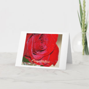 Carte de voeux Red Rose