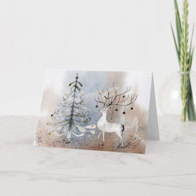 Carte de voeux Regal Christmas Stag (Devant)