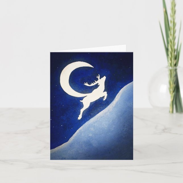 Carte de voeux Reindeer (Devant)