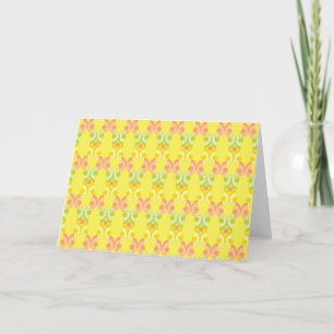 Carte de voeux Retro Citrus