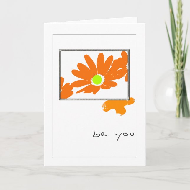 carte de voeux rêveuse (Devant)