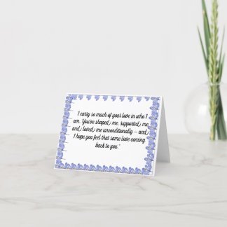 Carte de voeux romantique | Carte de coeur pour co