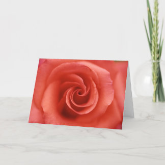 Carte de voeux rose