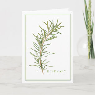 Carte de voeux ROSEMAIRE FRAÎCHE