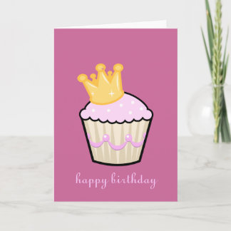 Carte de voeux Royal Cupcake