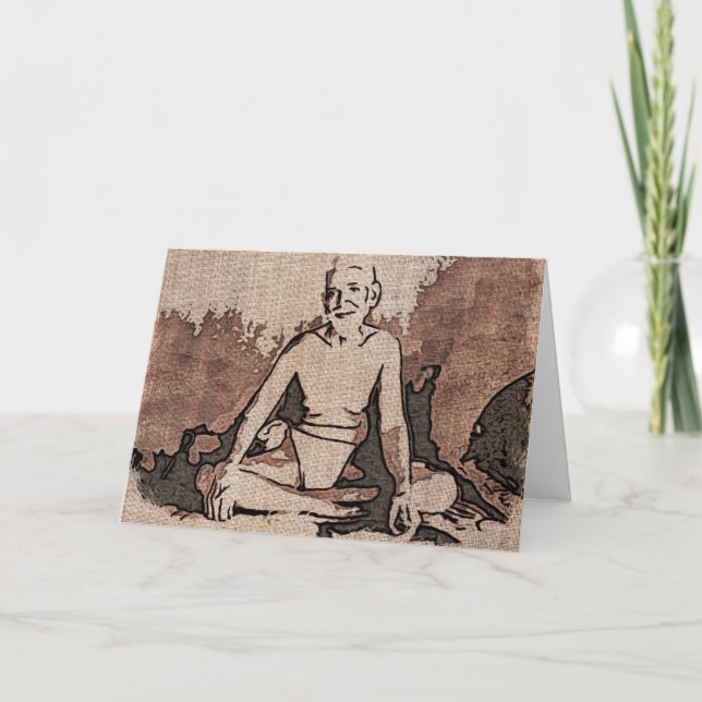 Carte de voeux sage (Devant)