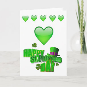 Carte de voeux Saint Patrick's Day