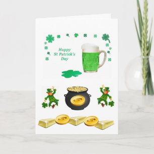 Carte de voeux Saint Patrick's Day