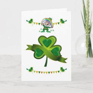 Carte de voeux Saint Patrick's Day