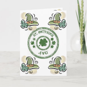 Carte de voeux Saint Patrick's Day