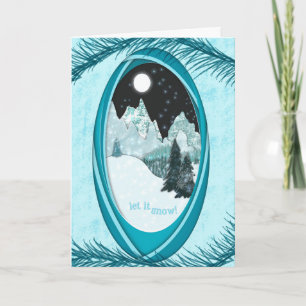 Carte de vœux saisonnière Winterful Wonderland