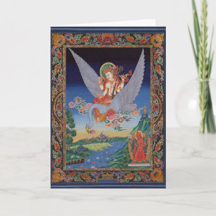 Carte de voeux Sarasvati
