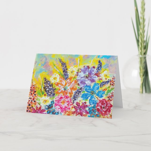 Carte de voeux sauvage et gratuite en direct< Blan (Devant)