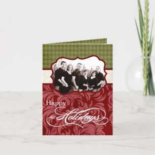 carte de voeux SE PLIANTE personnalisée par 5x7 de