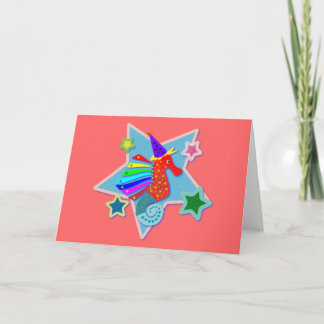 Carte de voeux Seahorse