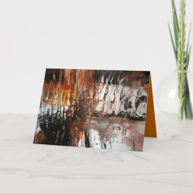 Carte de voeux Seascape - La fin (Devant)