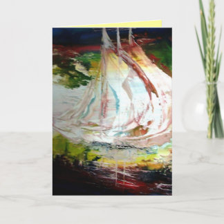 Carte de voeux Seascapes - LUFFING