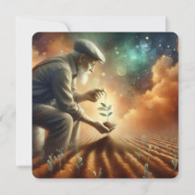 Carte de voeux "Semences de l'espoir"