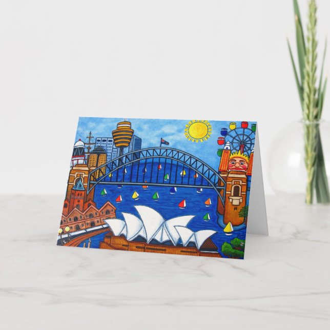 Carte de voeux sensationnelle de Sydney (Devant)