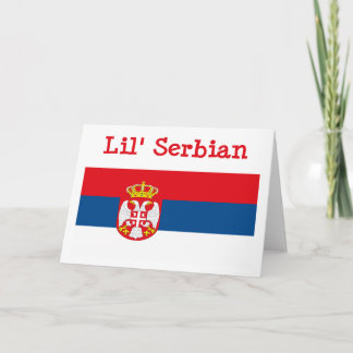 Carte de voeux serbe Lil'