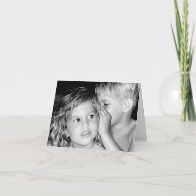 Carte de vœux Sharing Secrets (Devant)