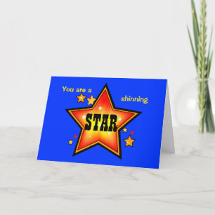 Carte de voeux Shinning Star Award